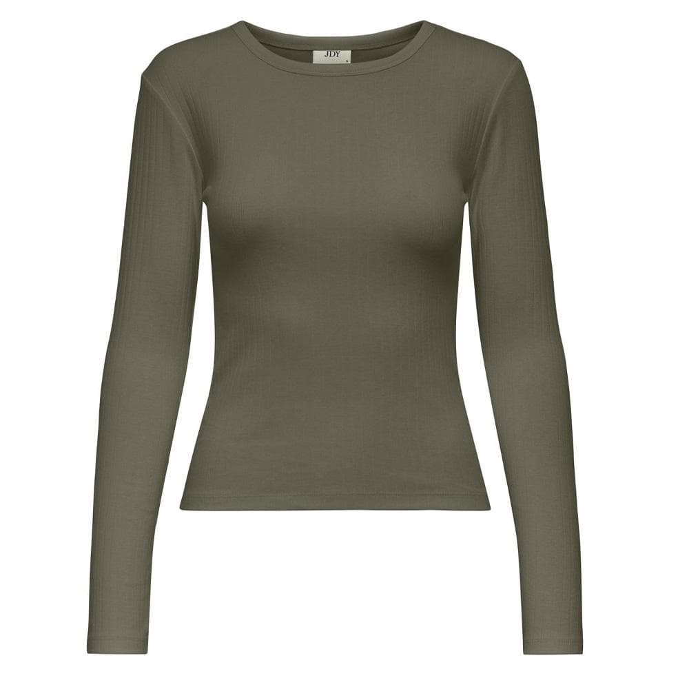 T-Shirt Manches Longues Kaki Femme JDY Vaya 1