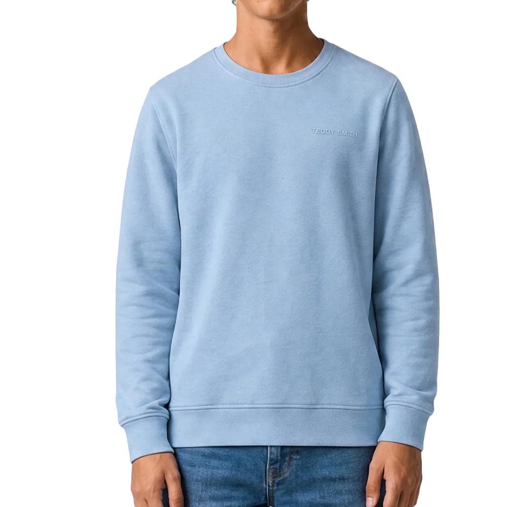 Sweat Bleu Clair Homme Teddy Smith Nark 1