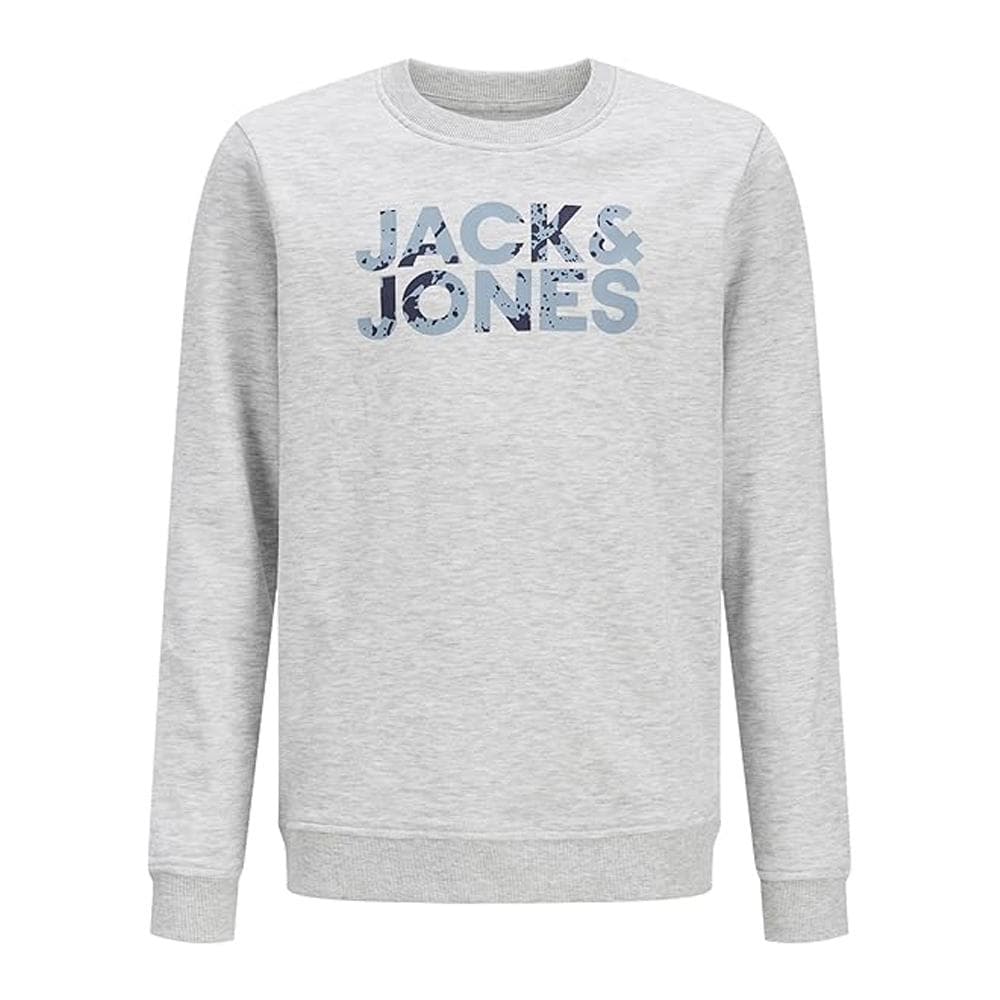 Sweat Gris Chiné Garçon Jack & Jones Splash 2