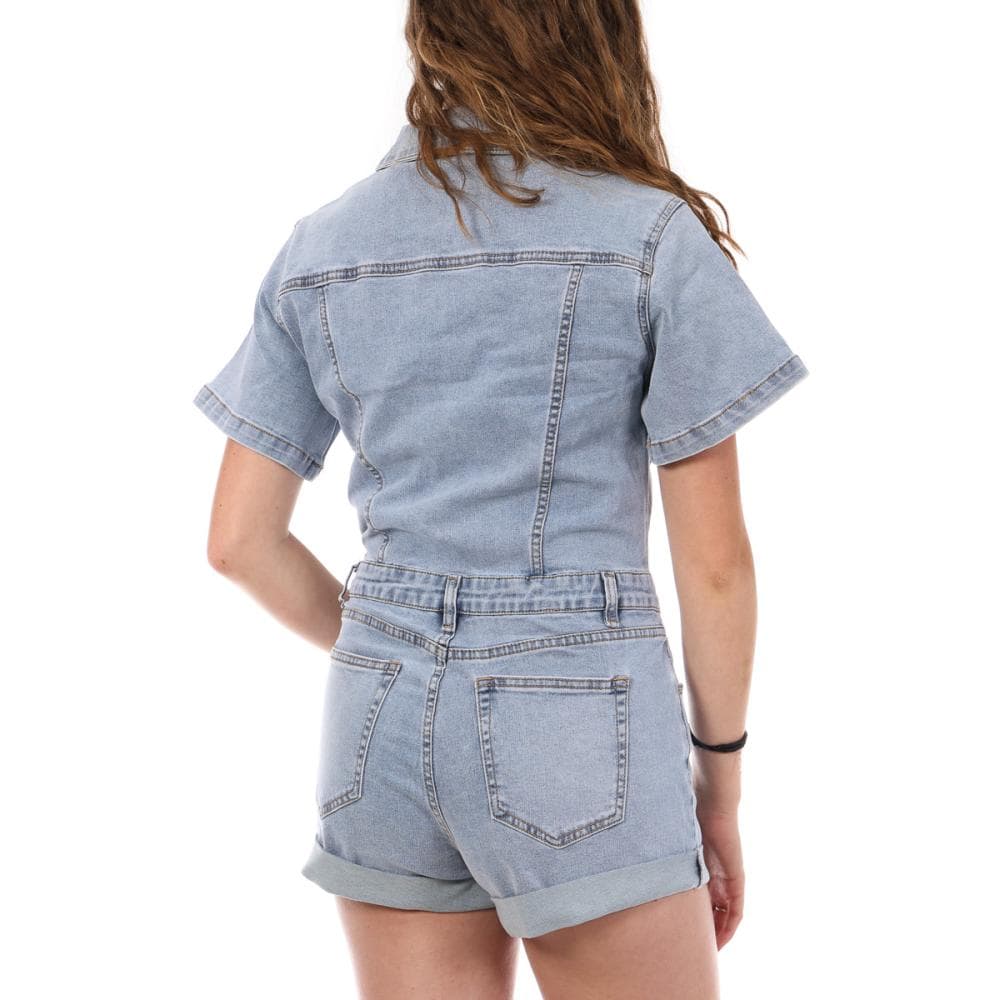 Combishort Bleu Clair Femme Monday Premium 2