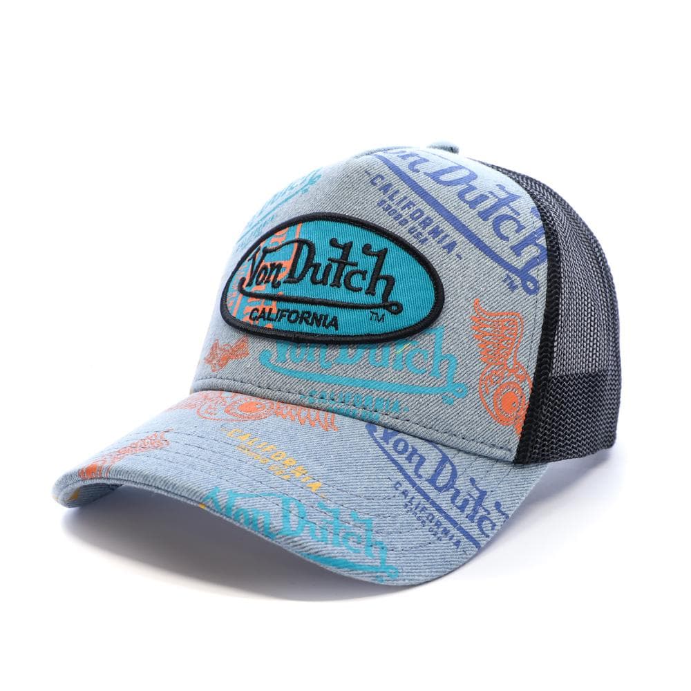 Casquette Bleu/Multicolore Homme Von Dutch CT 1