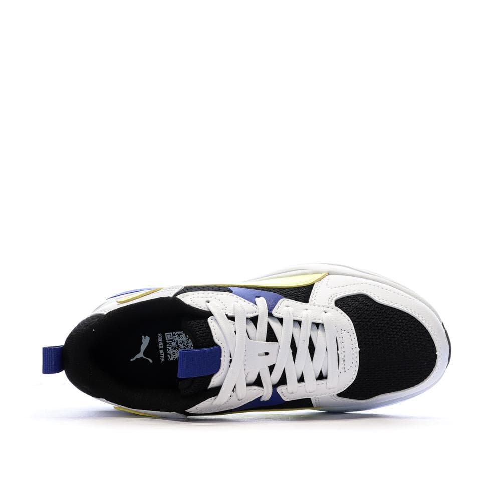 Baskets Noire/Jaune Garçon Puma Trinity 4
