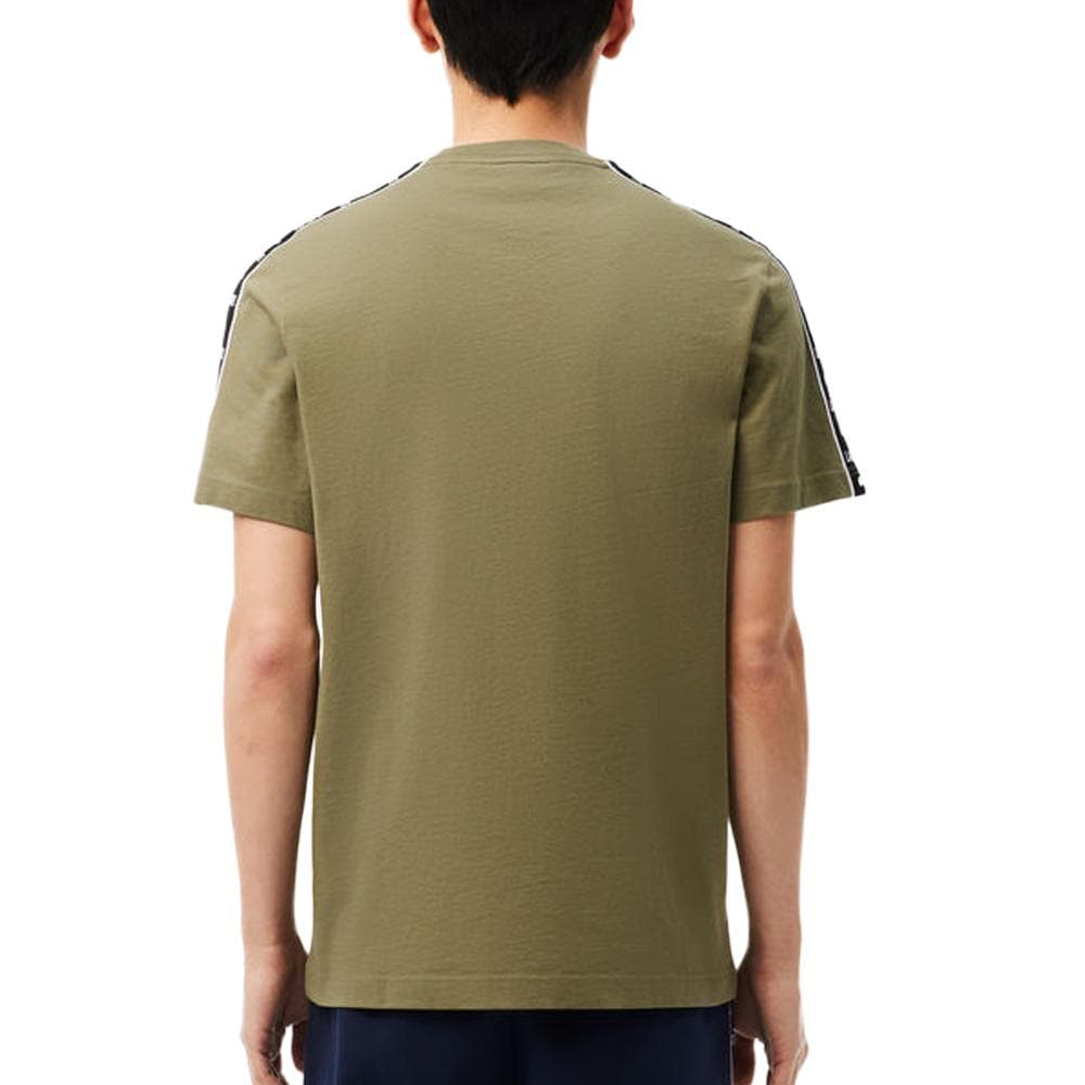 T-shirt Kaki Homme Lacoste TH7404 2
