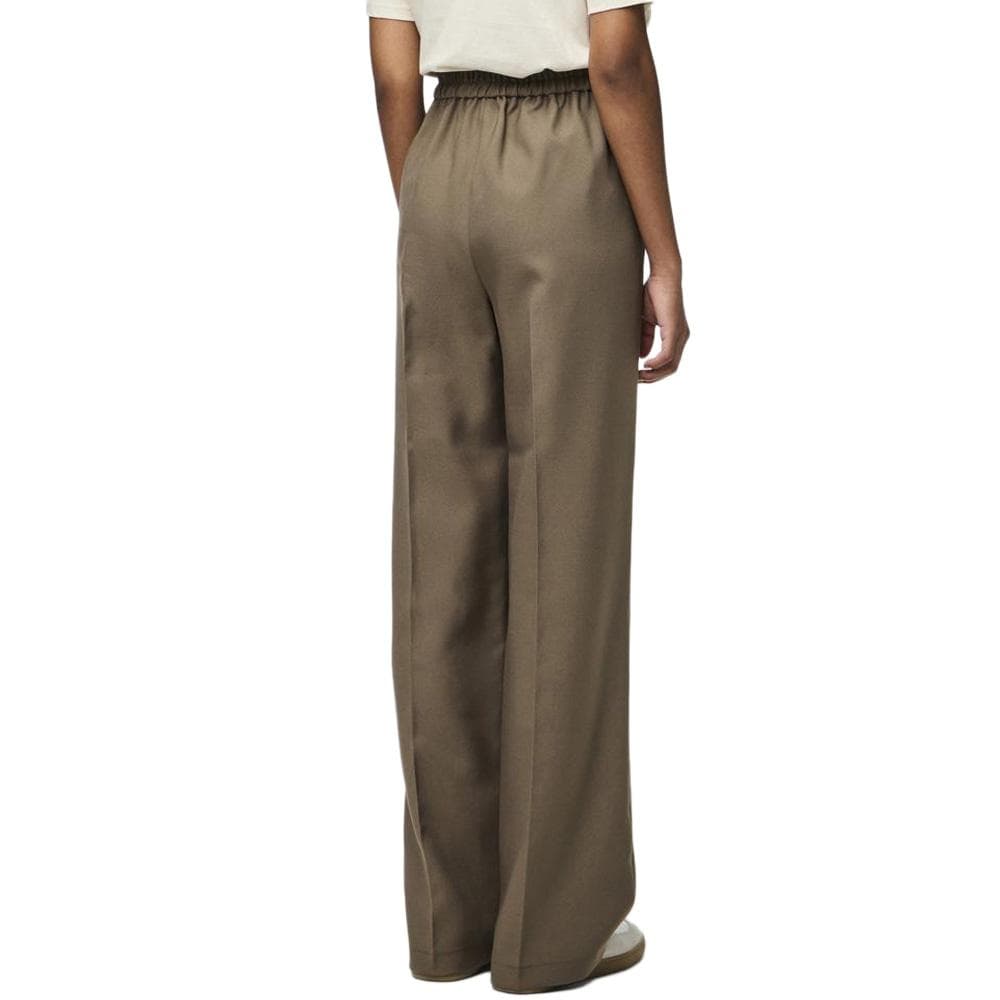 Pantalon fluide Marron Femme Pieces Neva 2