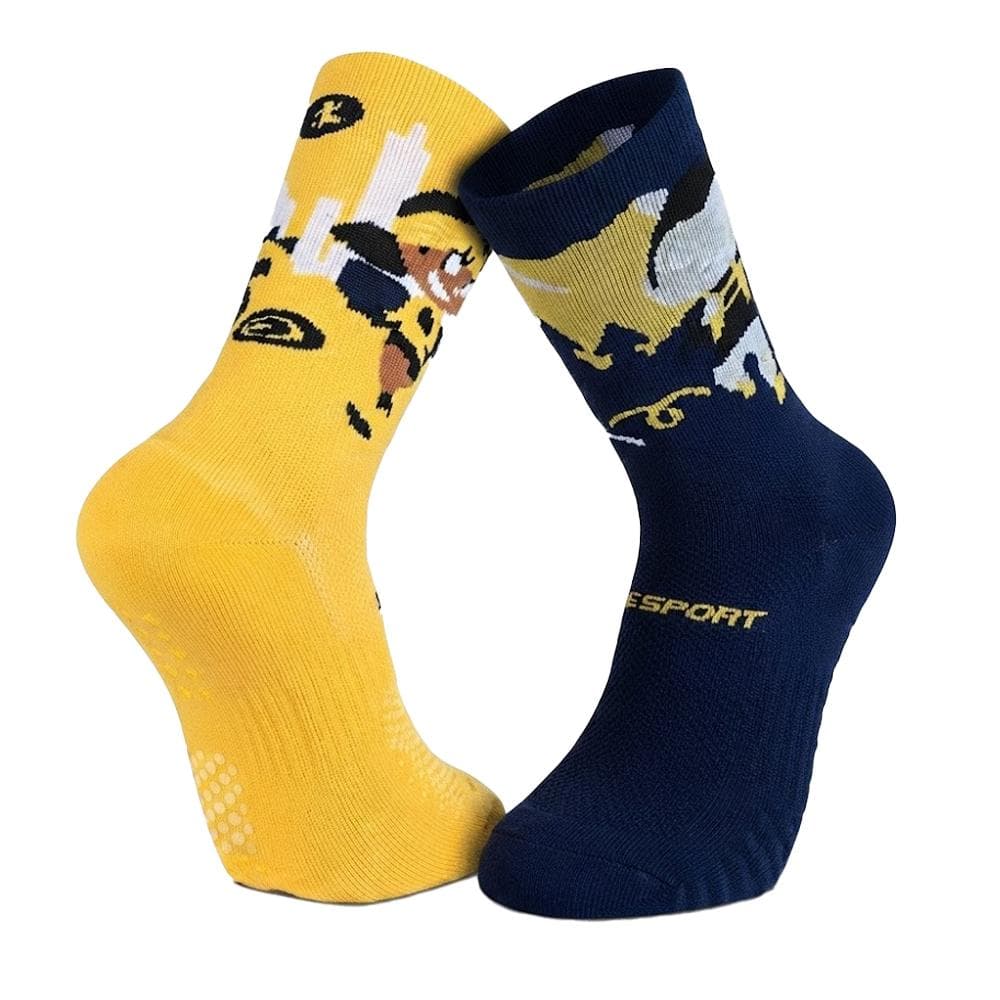 X1 Paires de Chaussettes Jaune BV SPORT Ultra Collector Central Park 1