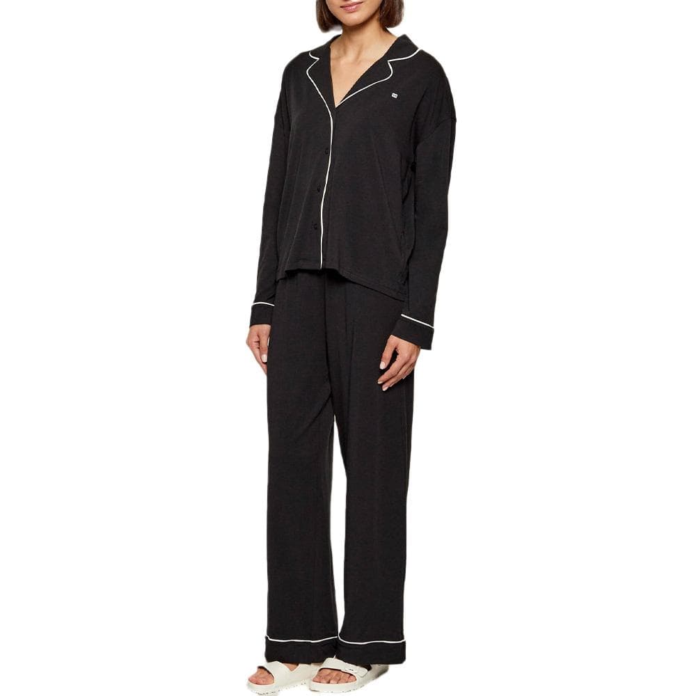 Pyjama Noir Femme Tommy Hilfiger UW0UW06142 1
