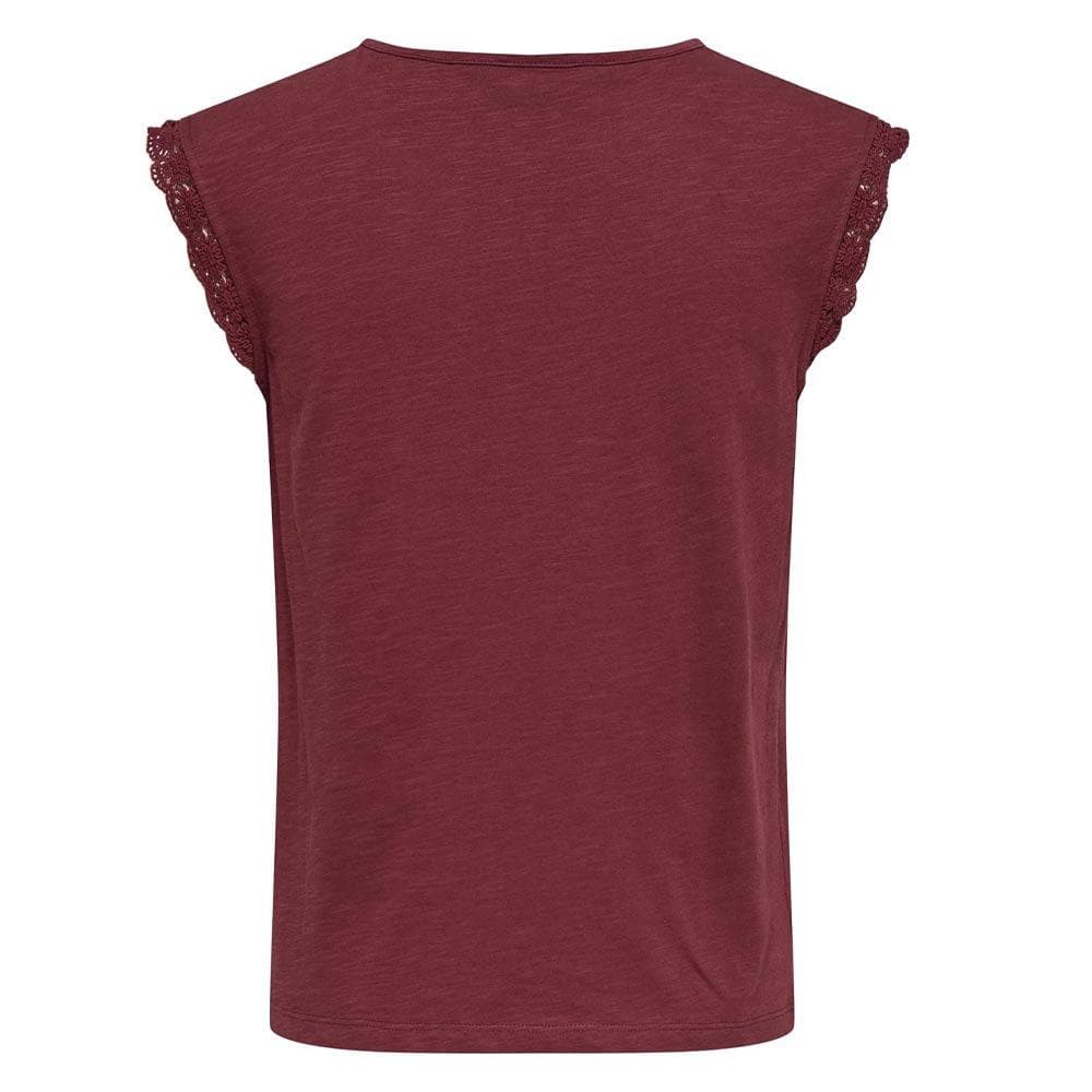 T-Shirt Rouge Femme JDY Salva 3
