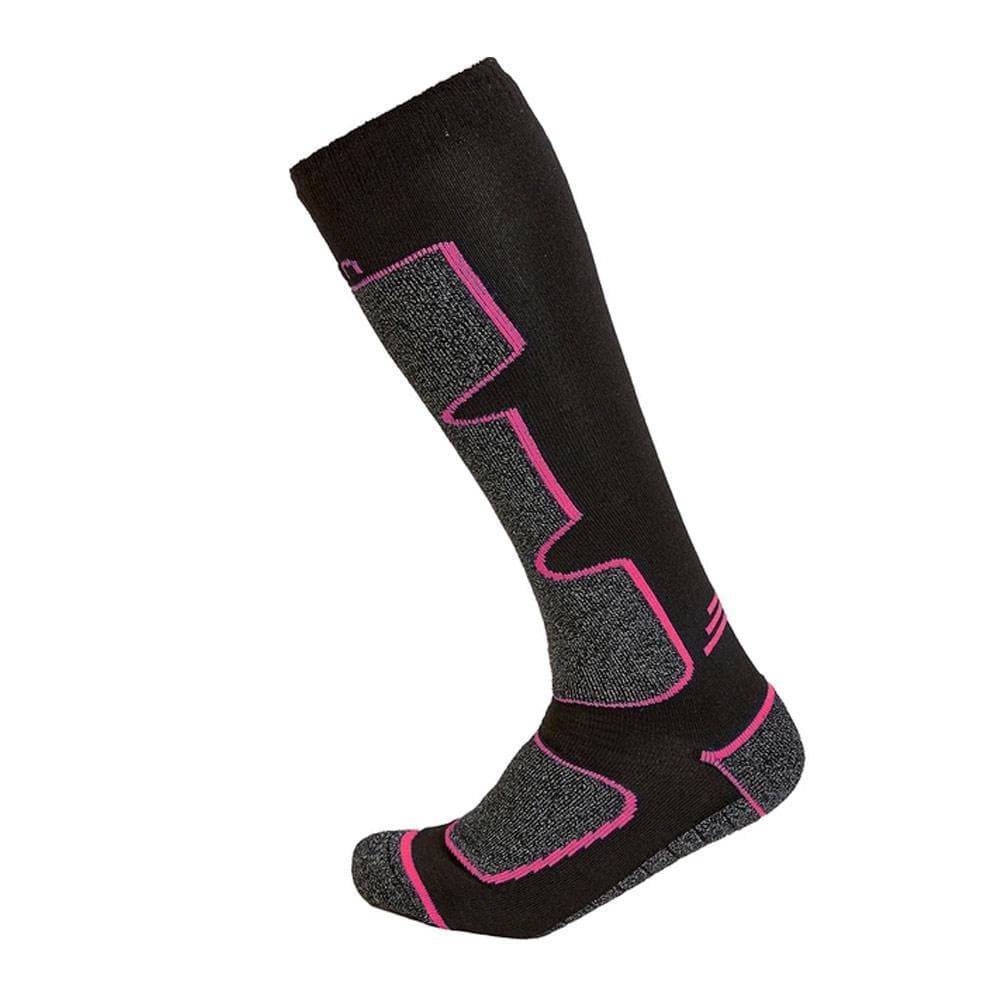 X1 Paire de Chaussettes de ski Grises/Roses Mixte Cairn Spirit 1
