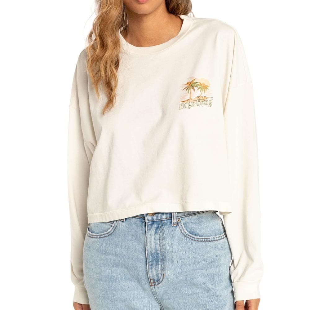 T-Shirt Beige Femme Billabong This Must 1