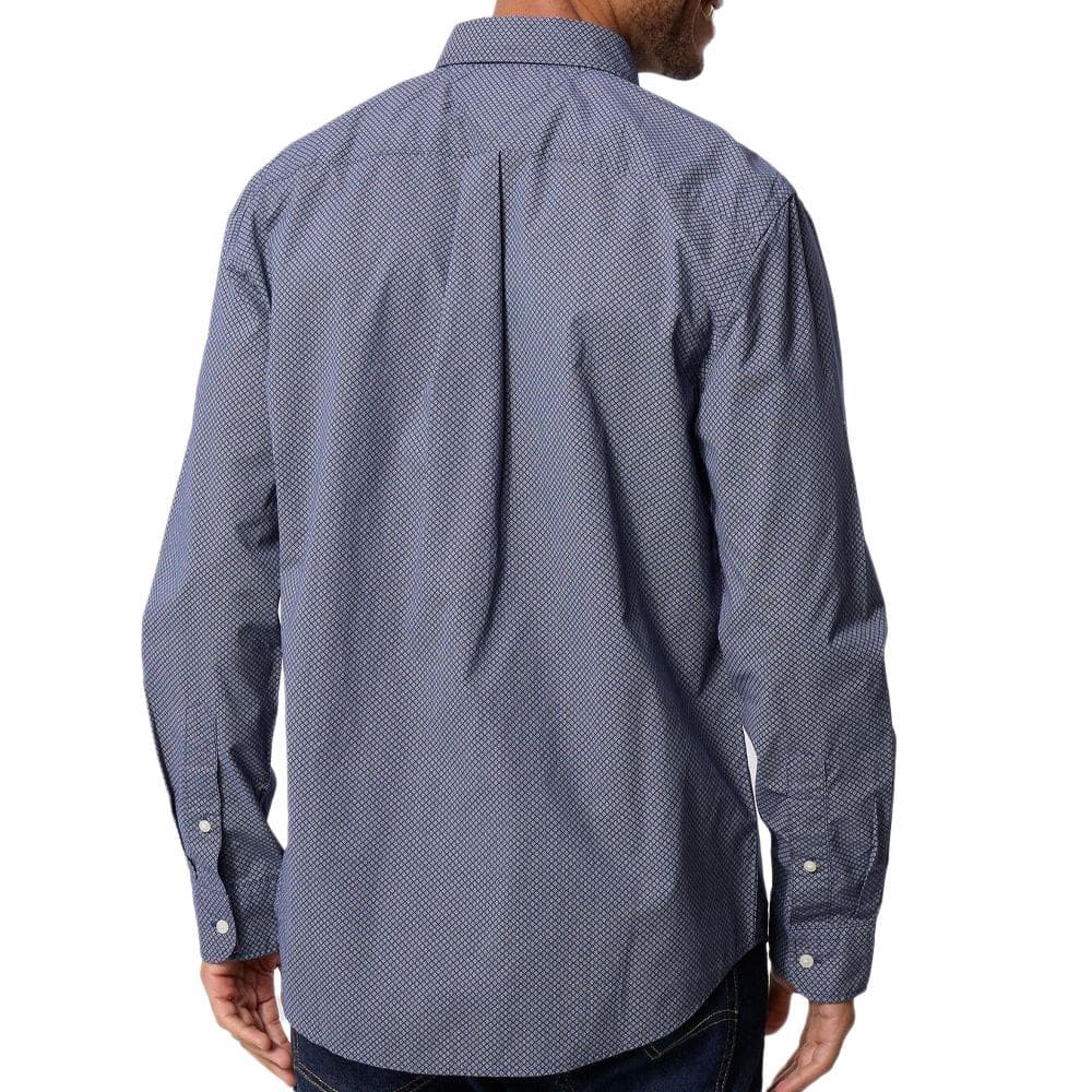 Chemise Marine Homme Tommy Hilfiger Flex Popline 2