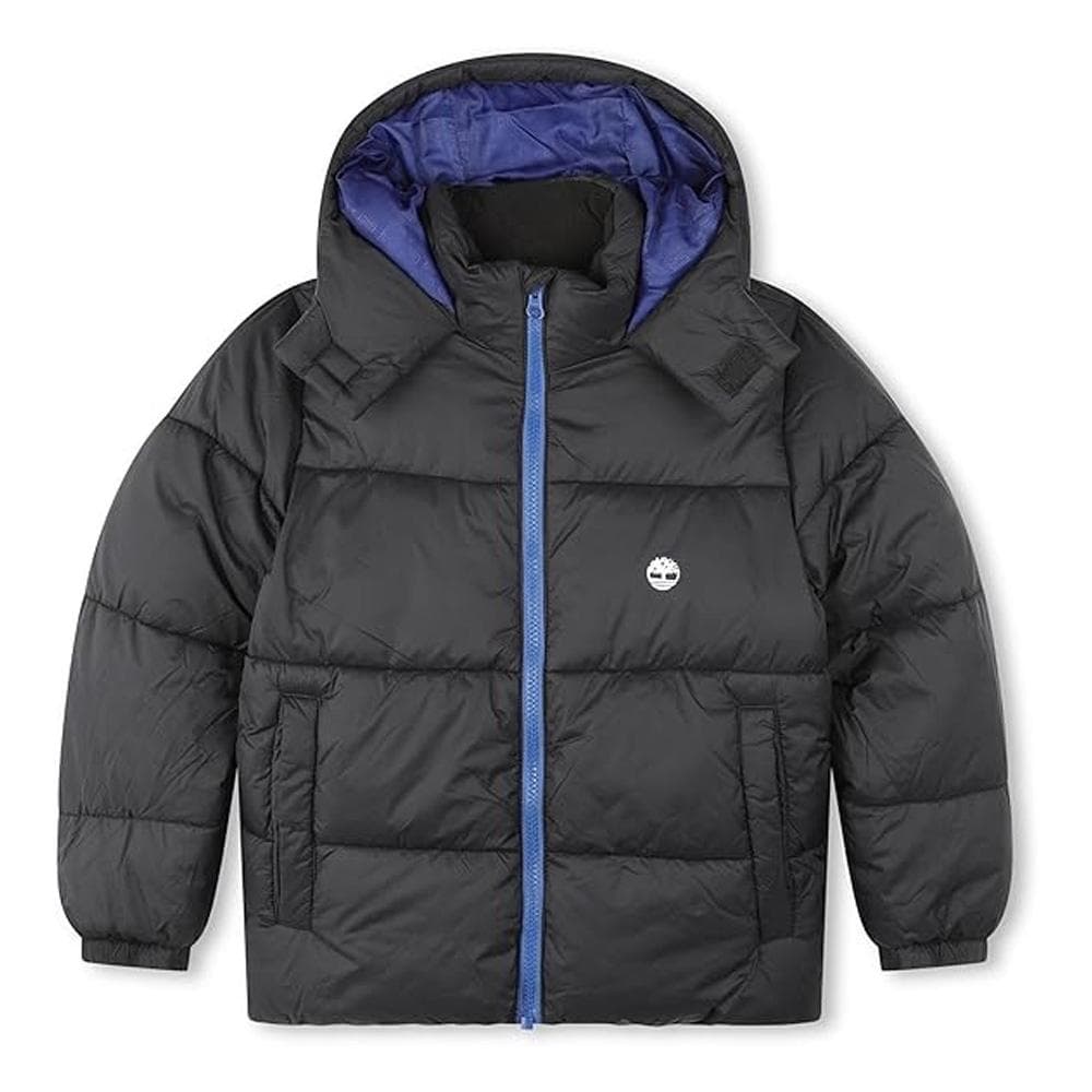 Doudoune Noir/Bleu Garçon Timberland T26593 1