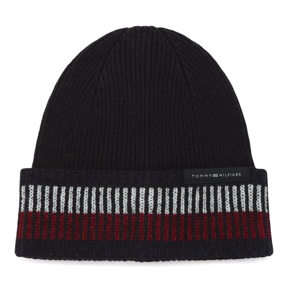 Bonnet Noir Homme Tommy Hilfiger Corp 1