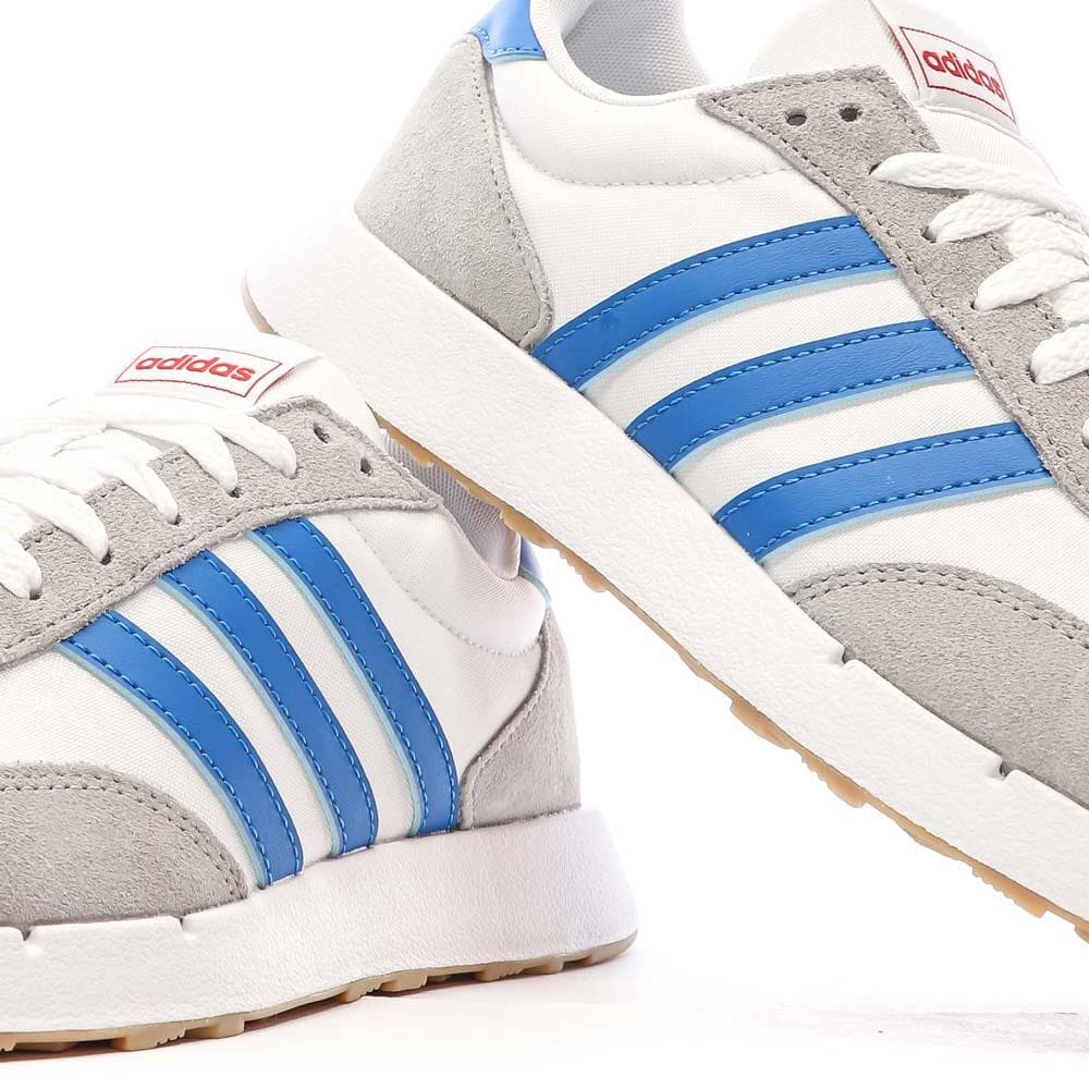 Baskets Blanches/Gris/Bleu Homme Adidas Run 60s 7