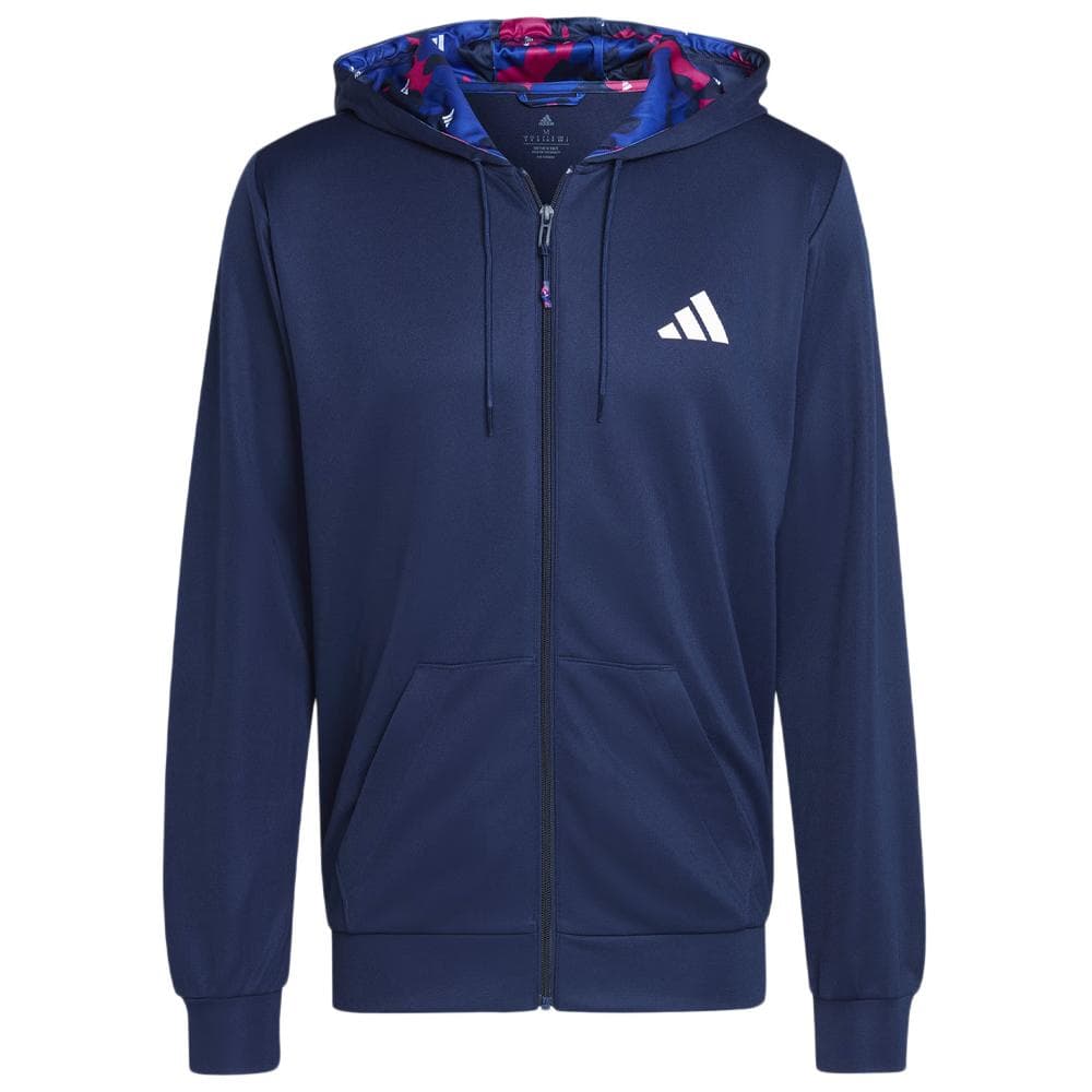 Veste Marine Homme Adidas Tr-es+ Bl Fz 1