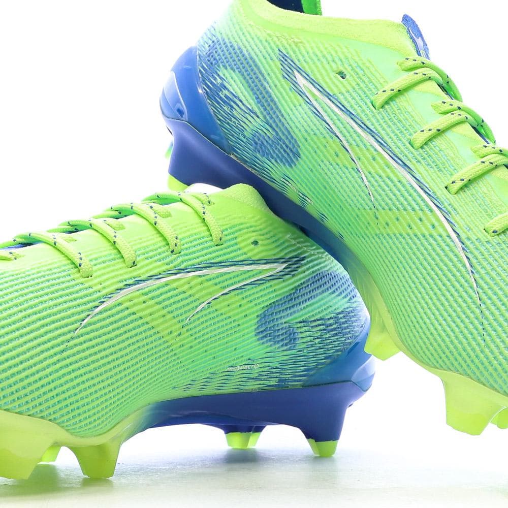 Chaussures de Foot Vertes Homme Puma Ultra 5 Ultimate FG 7