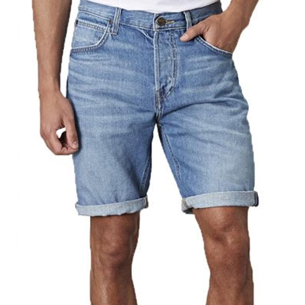 Short en jean bleu Homme Lee Short Light 1