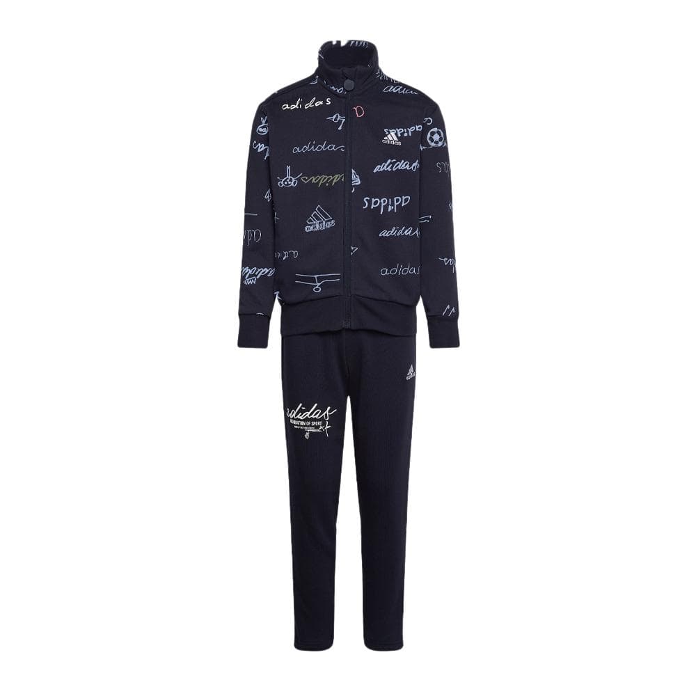 Survêtement Marine/Bleu Garçon Adidas Bluv 1