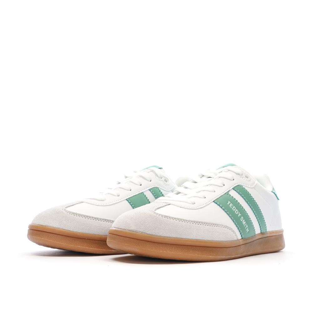 Baskets Blanc/Vert Femme Teddy Smith 120131 6