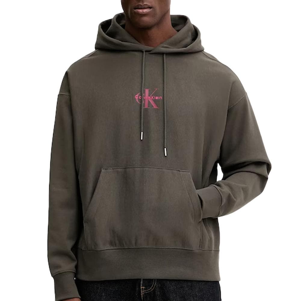 Sweat Gris Homme Calvin Klein Jeans Premiums 1