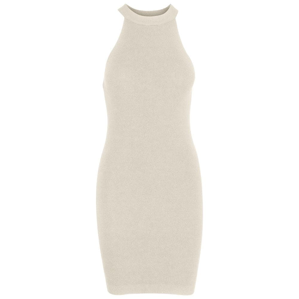Robe Beige Clair Femme Vero Moda Gold 1