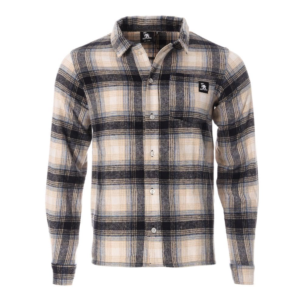 Chemise Grise/Bleu Homme Gotcha 974210 1
