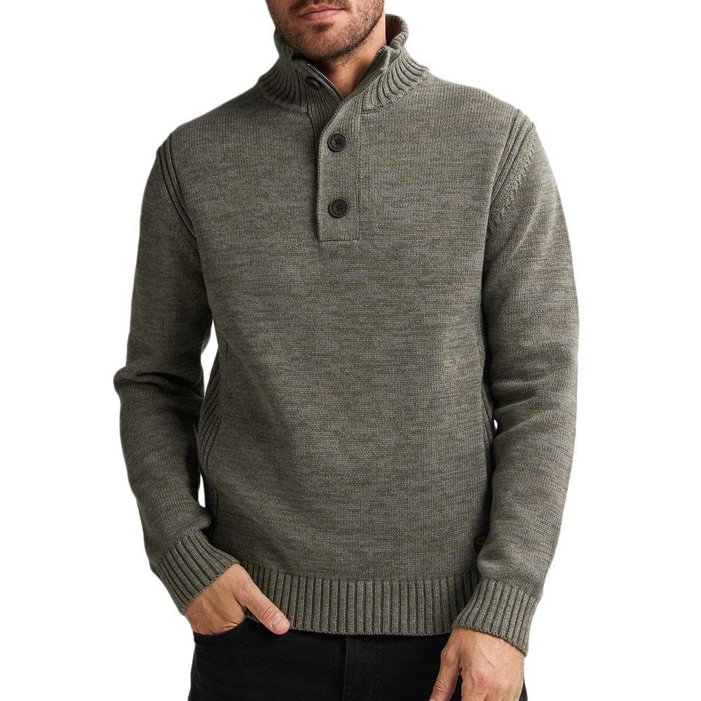 Pull Gris Homme Petrol Industries Knitwear 1