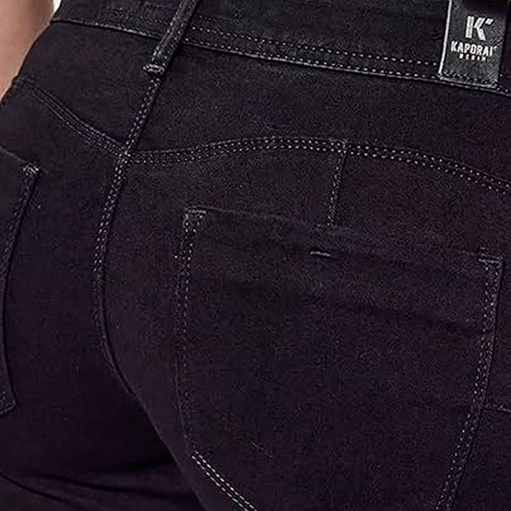 Jean Slim Noir Femme Kaporal LOCKK 2