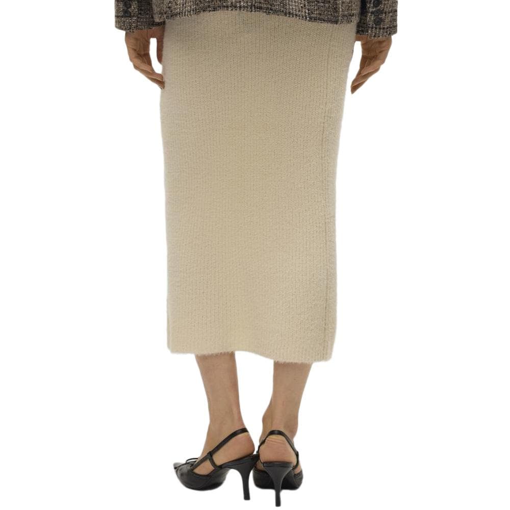 Jupe Longue Beige Femme Vero Moda Puff 2