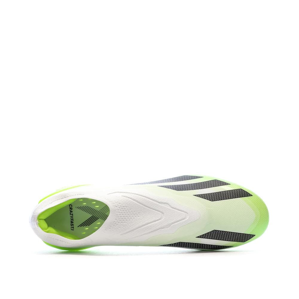 Chaussures de Foot Blanc/Jaune Adidas X Crazyfast.1 Ll SG 4