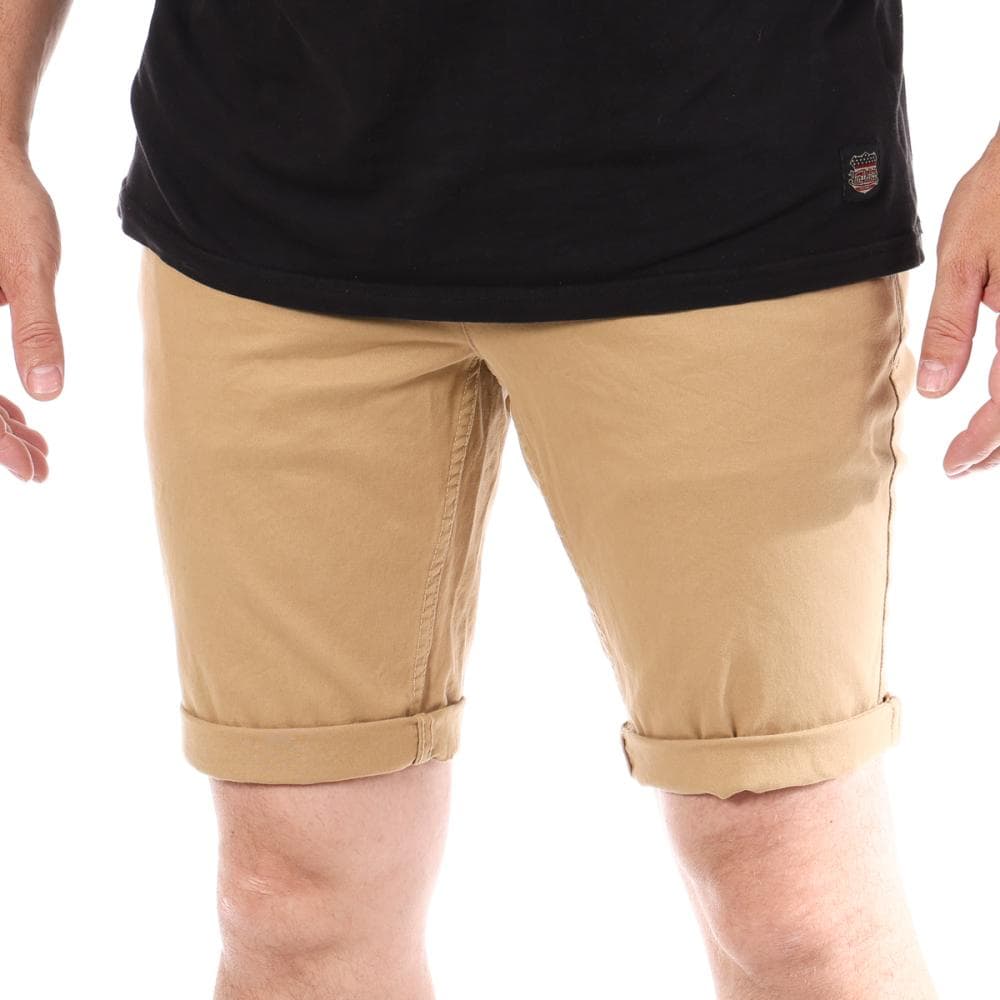 Short Beige Homme Paname Brothers Bermuda Chino 1