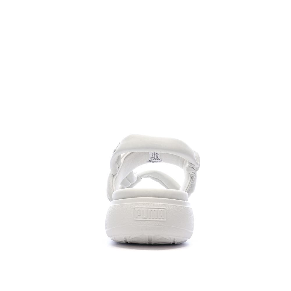 Sandales Blanches Femme Puma Suede Mayu 3