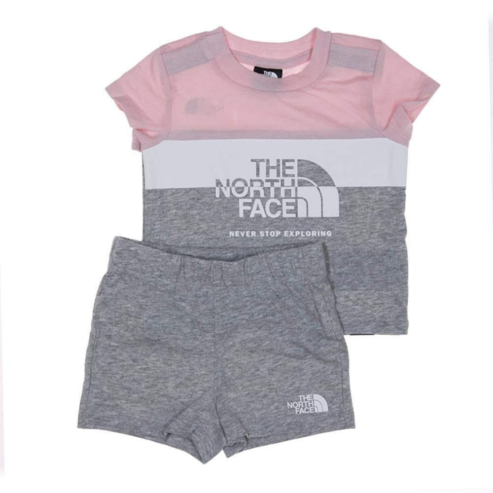 Ensembles Gris/Rose Fille The North Face Summer 1