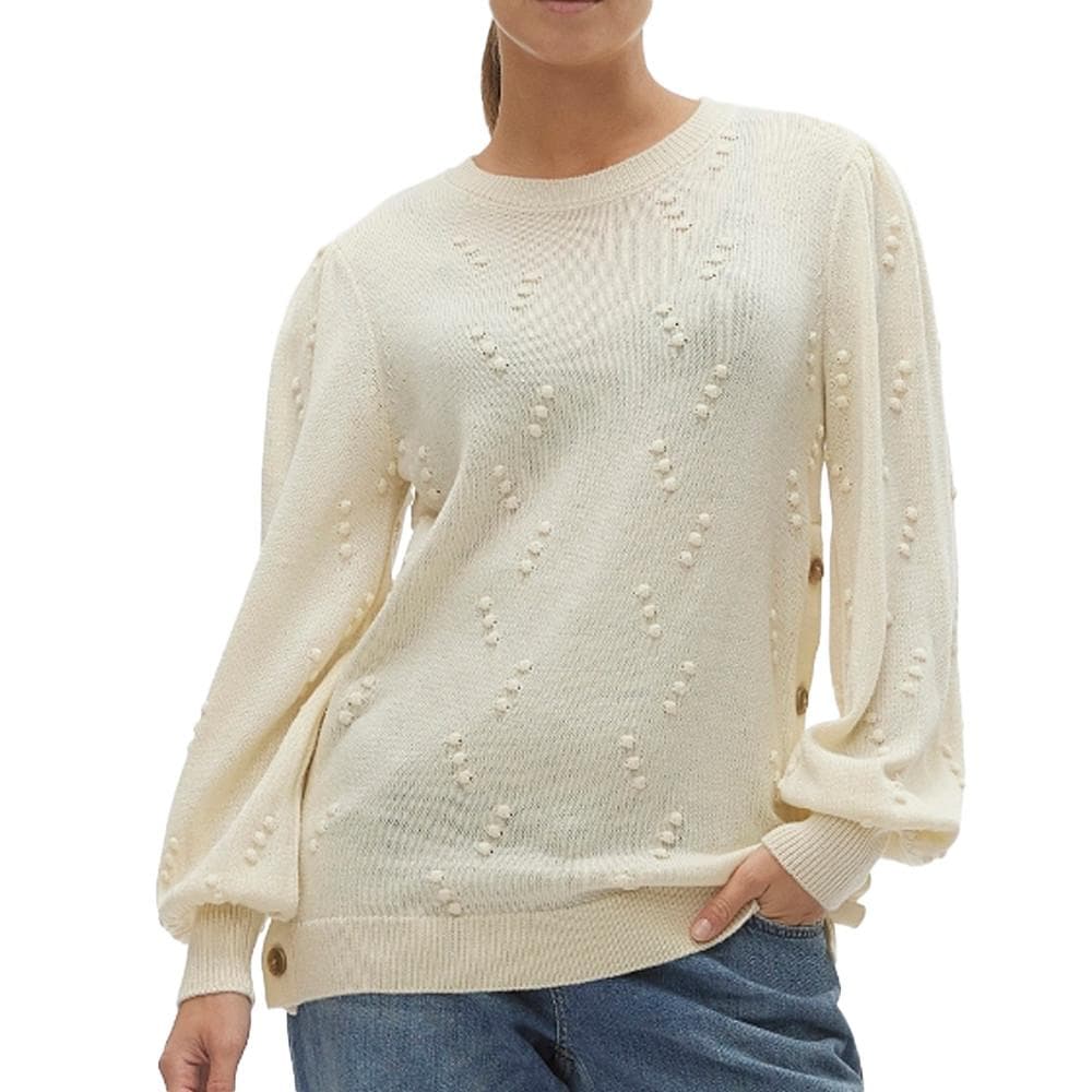 Pull de Grossesse Beige Femme Mamalicious Tora 1