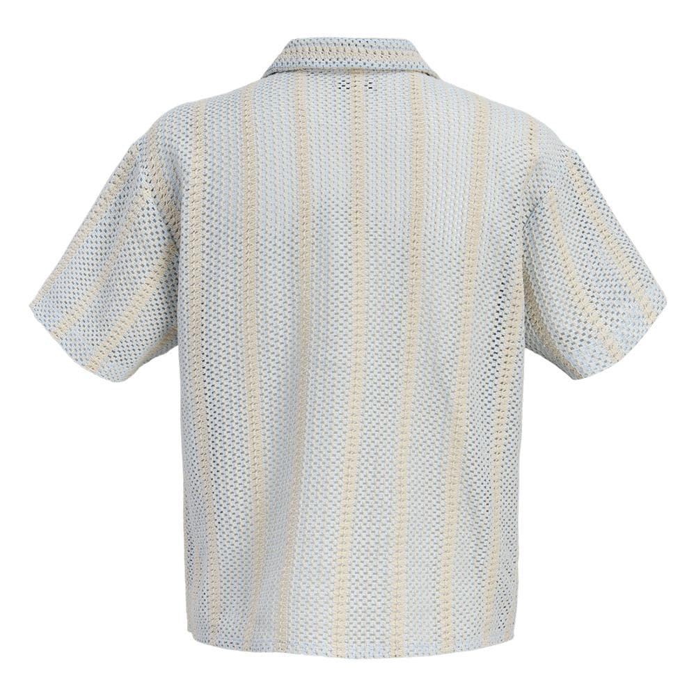 Chemise Beige/Bleu Clair Homme Jack & Jones Bellagio 2