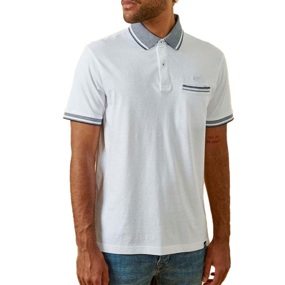 Polo Blanc Homme Kaoral Chune 1