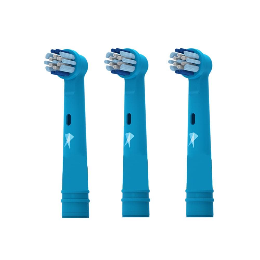 x3 Brossettes de Rechange Rotative Prodental Healthy Kids Logan The Shark 1