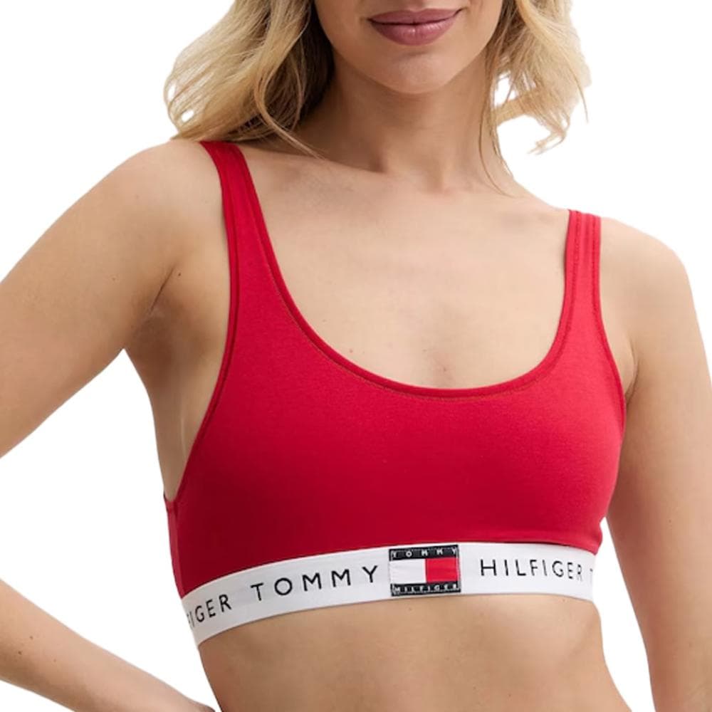 Brassière Rouge Femme Tommy Hilfiger Unlined 1