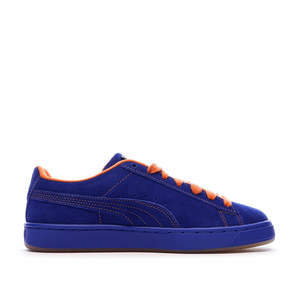 Baskets Bleues/Oranges Garçon Puma Suede Rocket League Jr 2