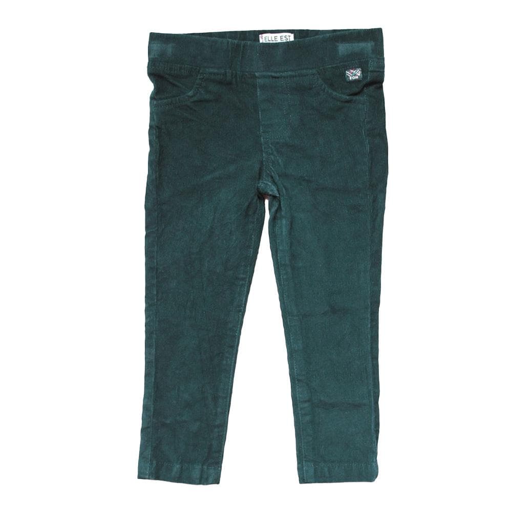 Pantalon Vert Foncé Fille Elle est ou la mer Ameta 1
