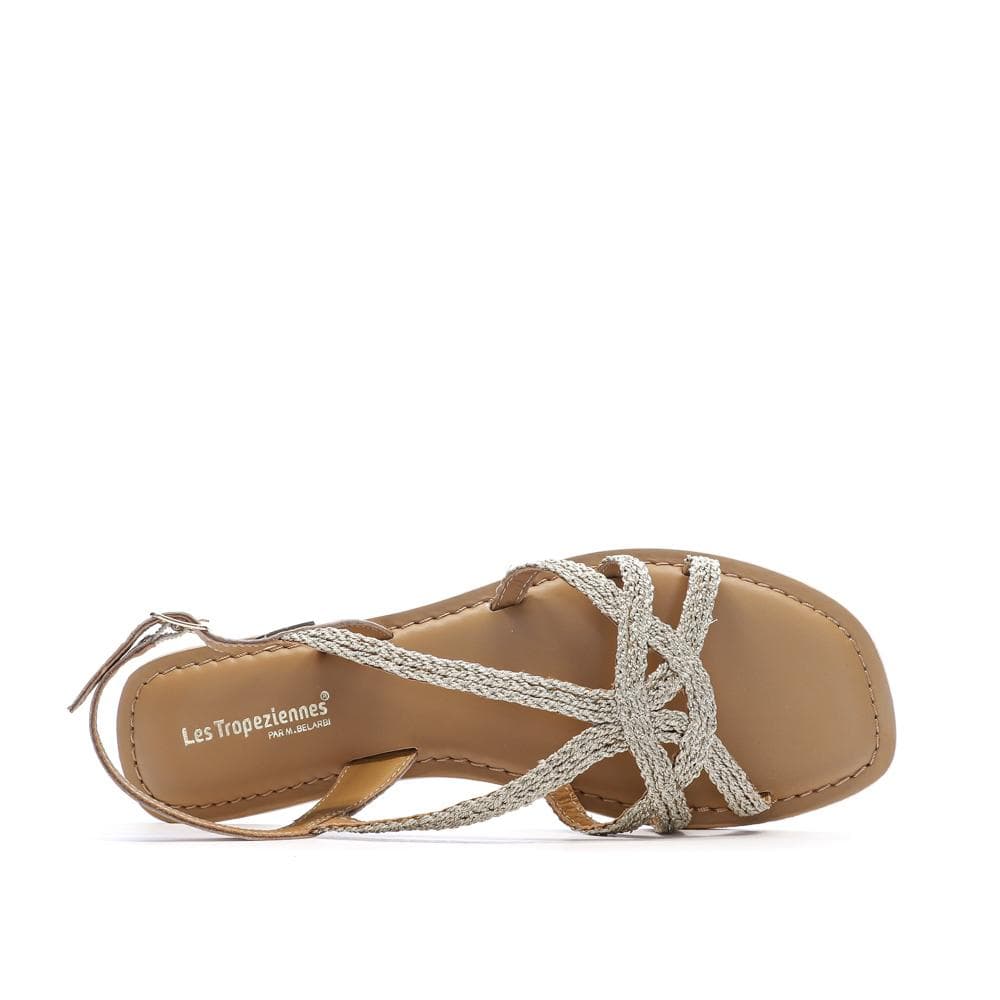 Sandales Dorées Femme Les Tropéziennes Chomy 4