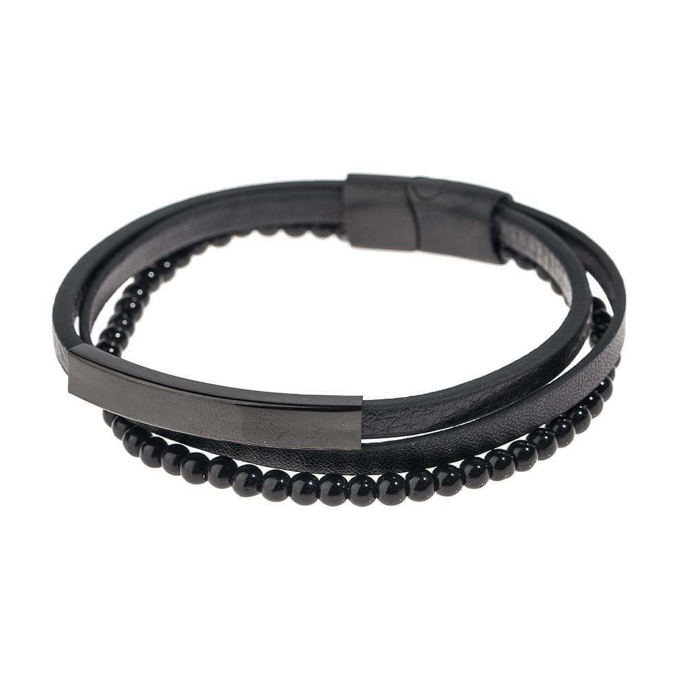 Bracelet Noir Geographical Norway 315106 1