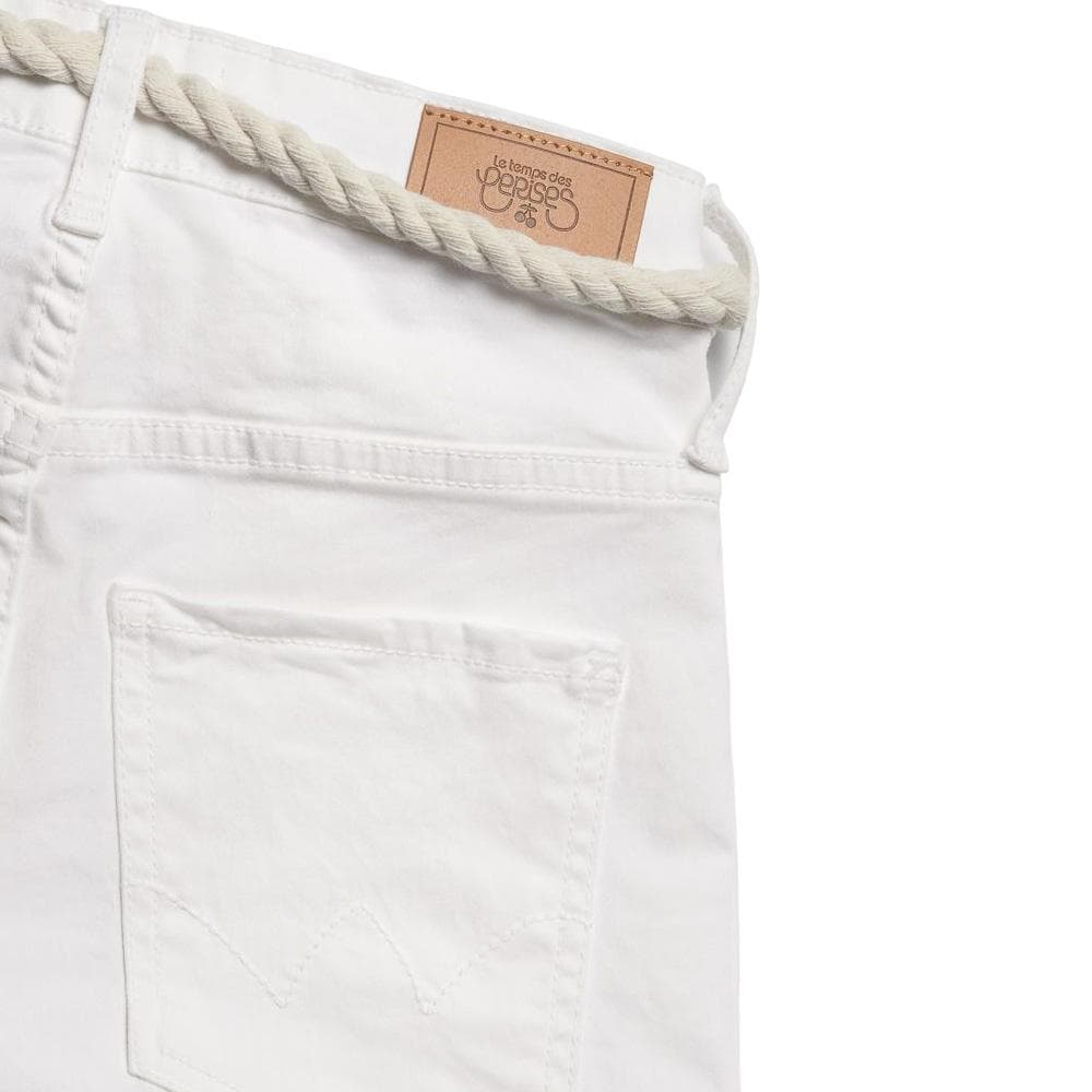 Short Blanc Fille Le Temps Des Cerises Tiko 2