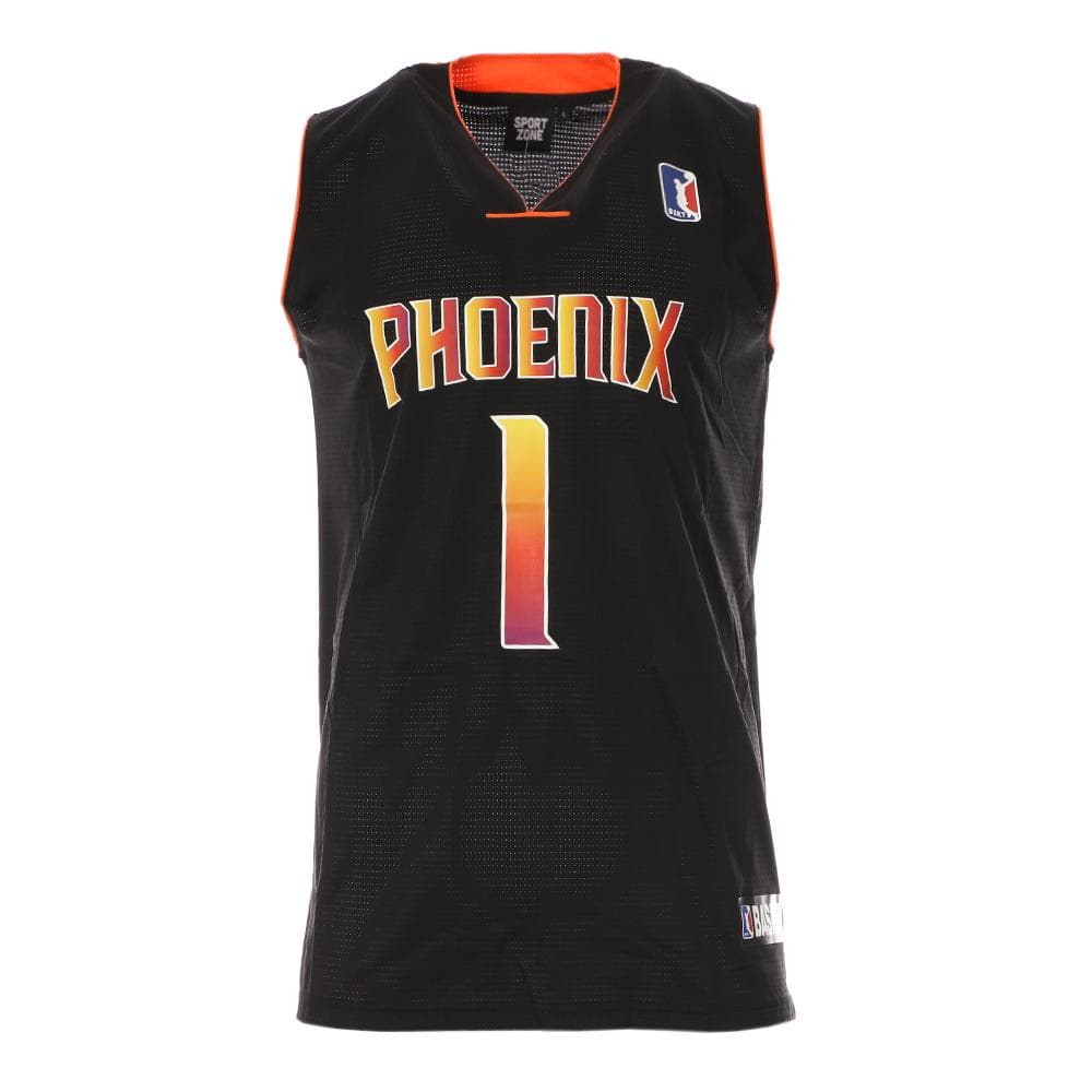 Phenix Maillot de basketball Noir Homme Sport Zone SEPL1006 1