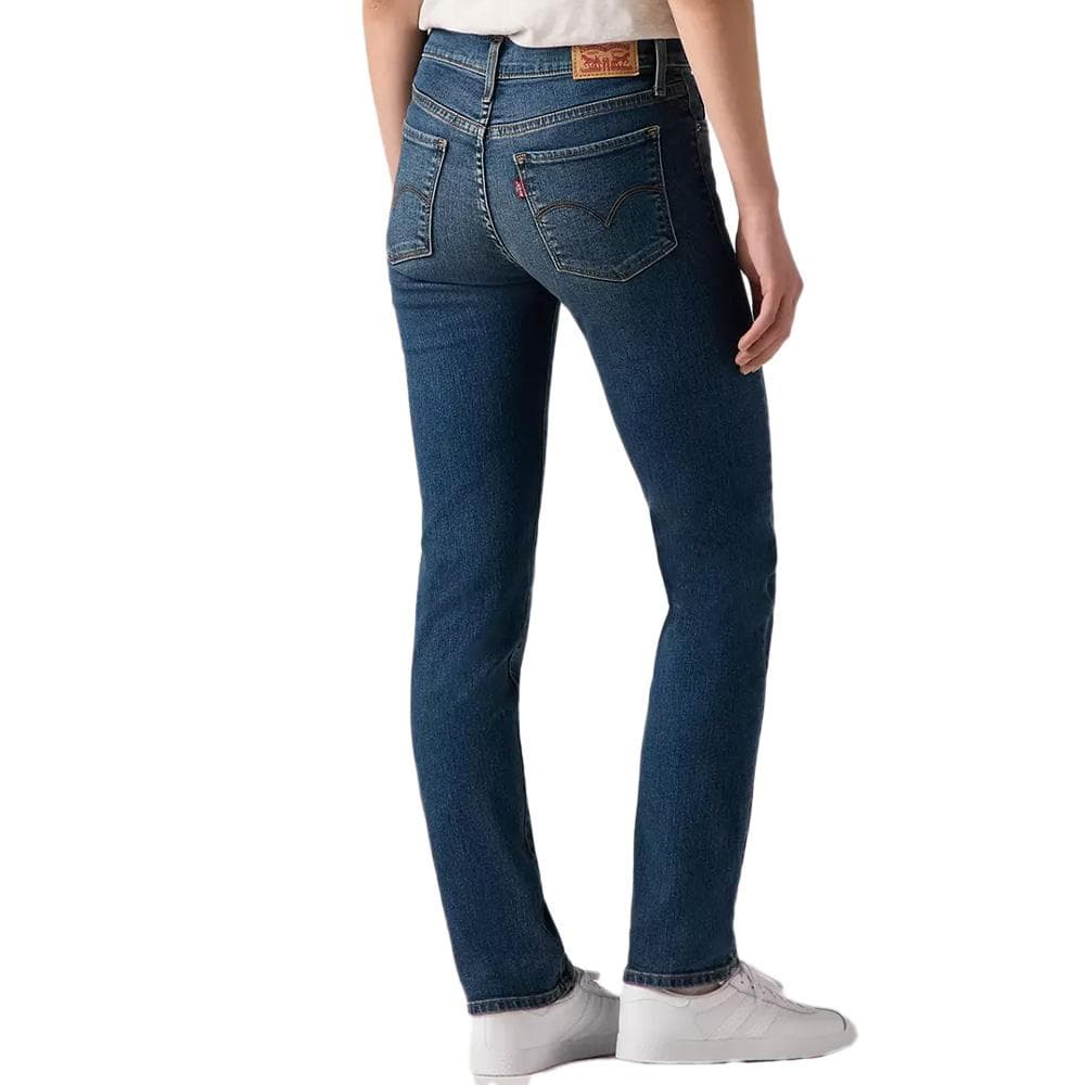Jean 312 Bleu Moyen Femme Levi's Shaping Slim Med Indigo 2