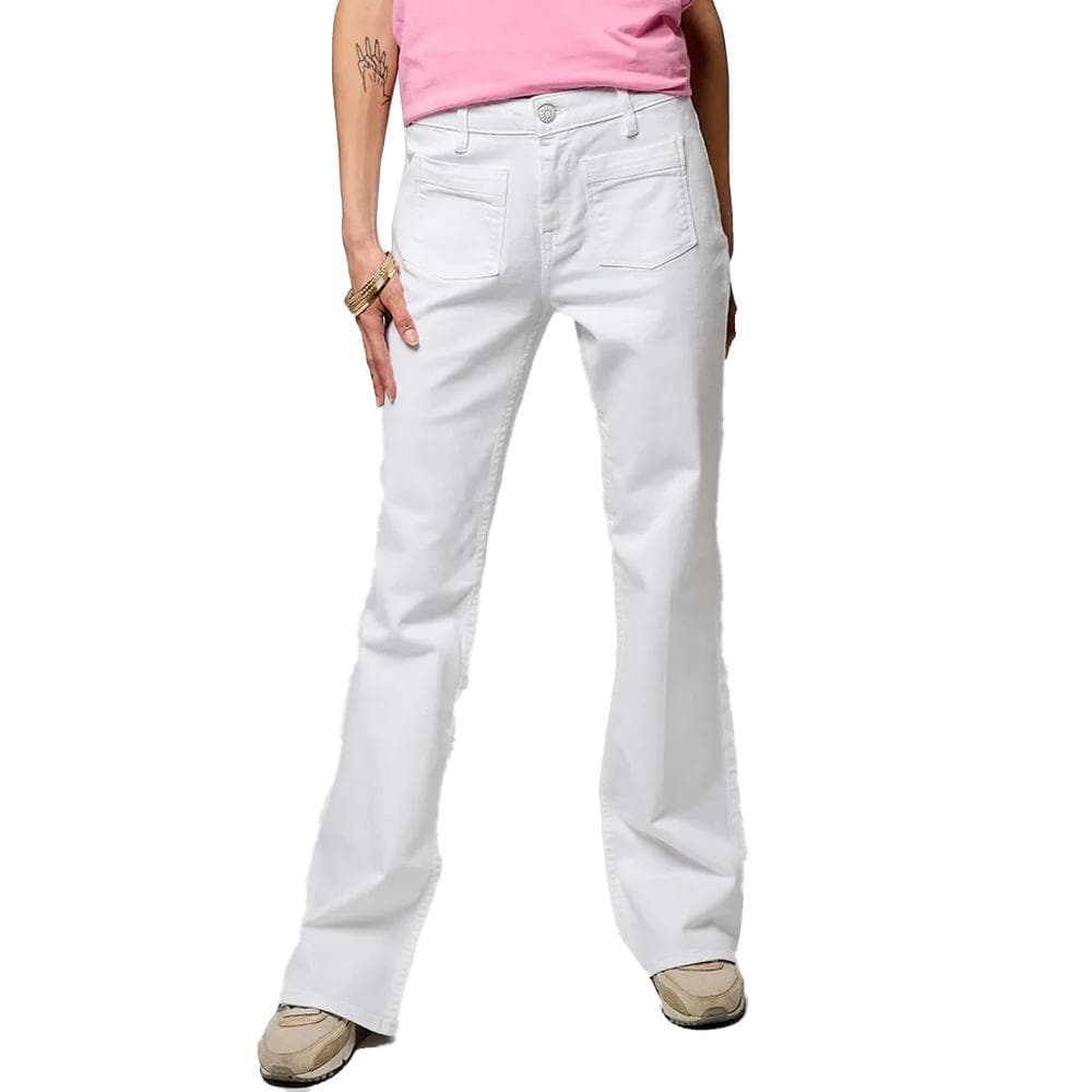 Jean Droit Blanc Femme Kaporal Bea 1