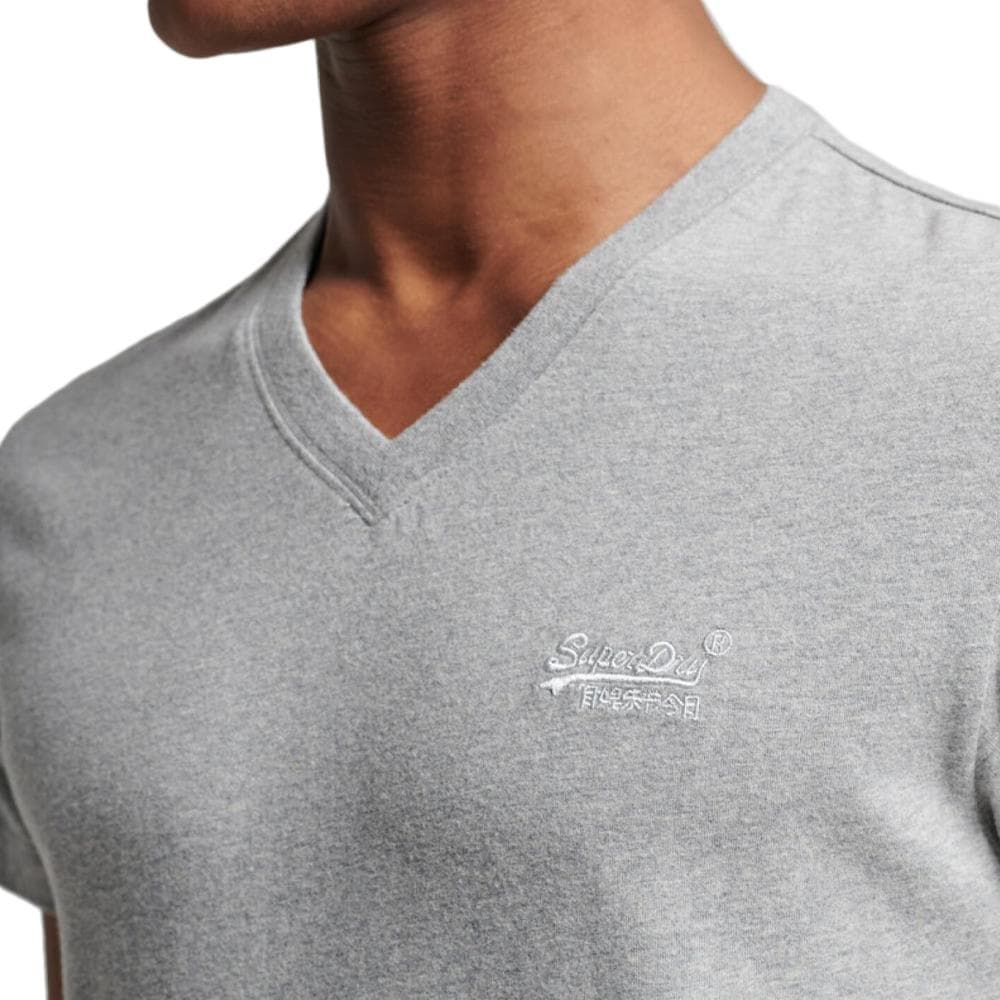 T-shirt Gris Homme Superdry M1011170A 2