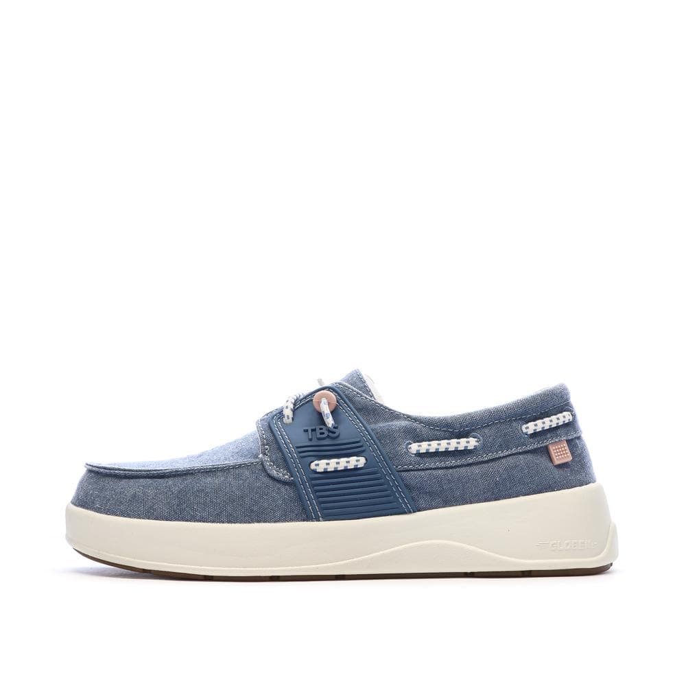 Chaussures bateau Bleu Femme TBS Cotton Canvas Argile 1