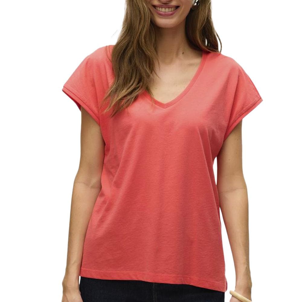 T-Shirt Rose Femme Vero Moda Dubarry 1