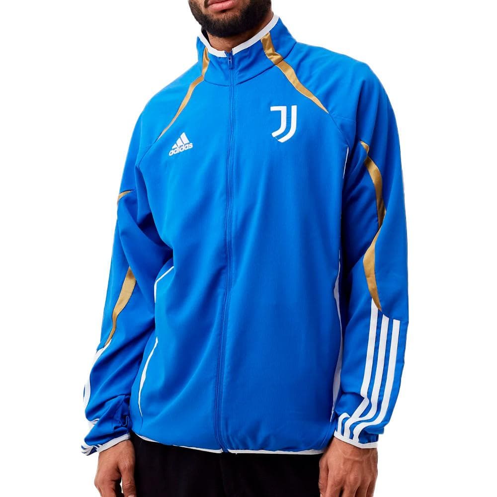 Juventus Veste de Survêtement Bleue Homme Adidas 21/22 1