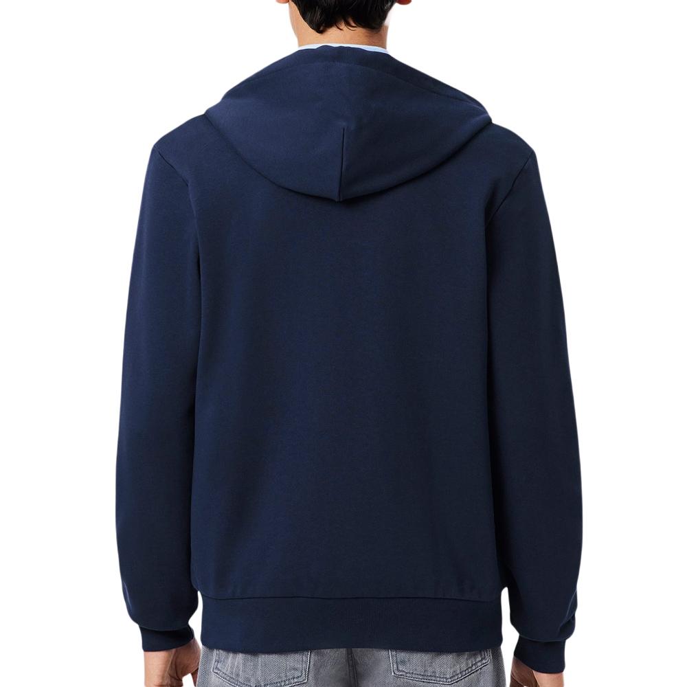 Sweat Zippé Marine Homme Lacoste Classic Fit 2